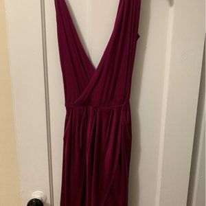 Midi Deep Purple/Maroon